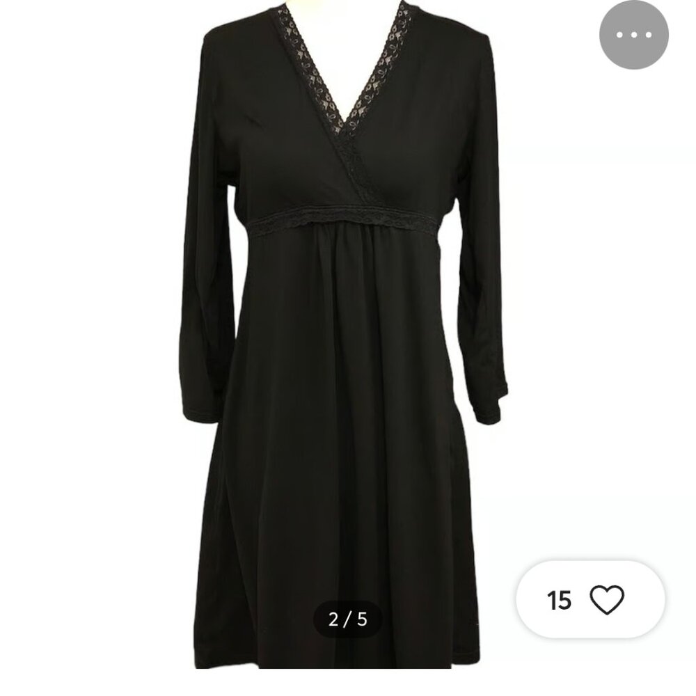 Lace Trim Sleep Dress